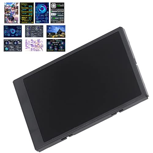 Computer-Bildschirm, Augenschutz, IPS, Vollansicht, Mini-Monitor, USB-Typ-C-Schnittstelle, einfache Bedienung, Multi-Thema für Ersatz (mit Motherboard-Adapter) – Bild 6