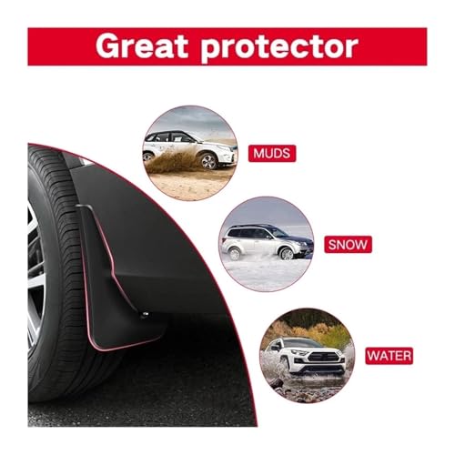 Garde-boue de qualité pour Tesla Model Y : kit de bavettes robustes