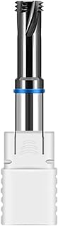 MJINA Fresas de Extremo de Alta dureza con Revestimiento Negro de carburo de tungsteno de Acero de Corte de Rosca de 3 Dientes HRC65 for Herramientas de mecanizado CNC(M1.0x0.25)