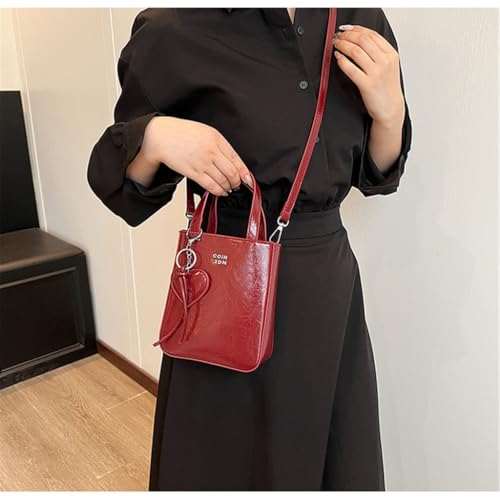 Sac à main rétro en cuir synthétique rigide pour un style intemporel - 5