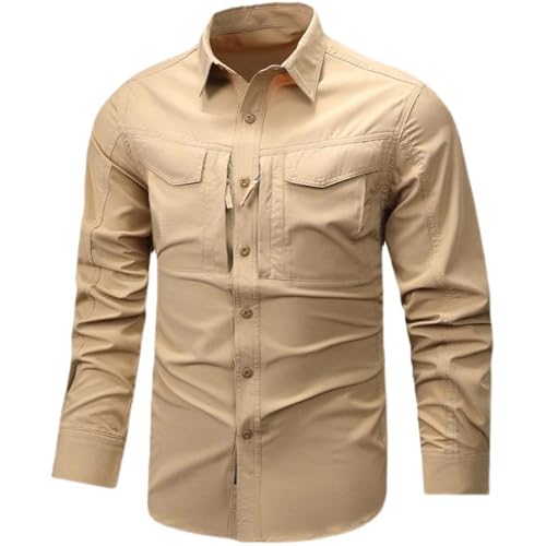 Chemise à revers de qualité supérieure style coupe ample homme
