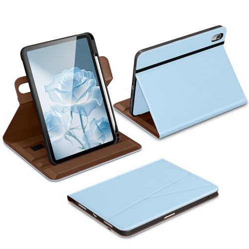 Étui rotatif 360 pour iPad Air 11 M4 et 5/4G, coque cuir avec support multi-angle