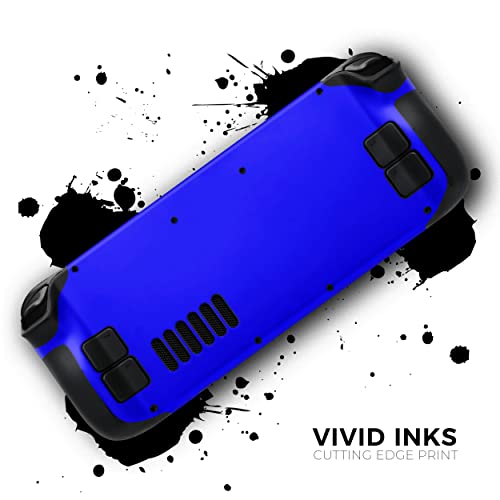 Design Skinz - Compatible With Steam Deck - Skin Decal Protective Scratch-Resistant Removable Vinyl Wrap Cover - Solid Royal Blue #TOP2