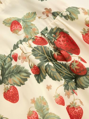 Image of CIDER Floral Dress for Women Summer Mini Sundresses Spaghetti Strap Cute Vacation Dresses Boho Casual Outfits