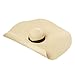 OIUHJN Cappello estivo da uomo Spiaggia Sun Paglia Copertura Moda Sole Pieghevole Grande Cappello Protezione Baseball Cap Panthers Cap Snapback, Beige, Etichettalia unica