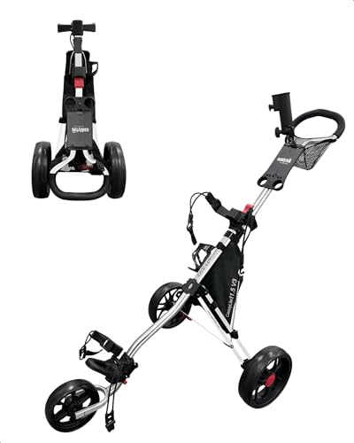 Caddytek CaddyLite 11.5 V3 3 Wheel Golf Push Cart - SuperLit...