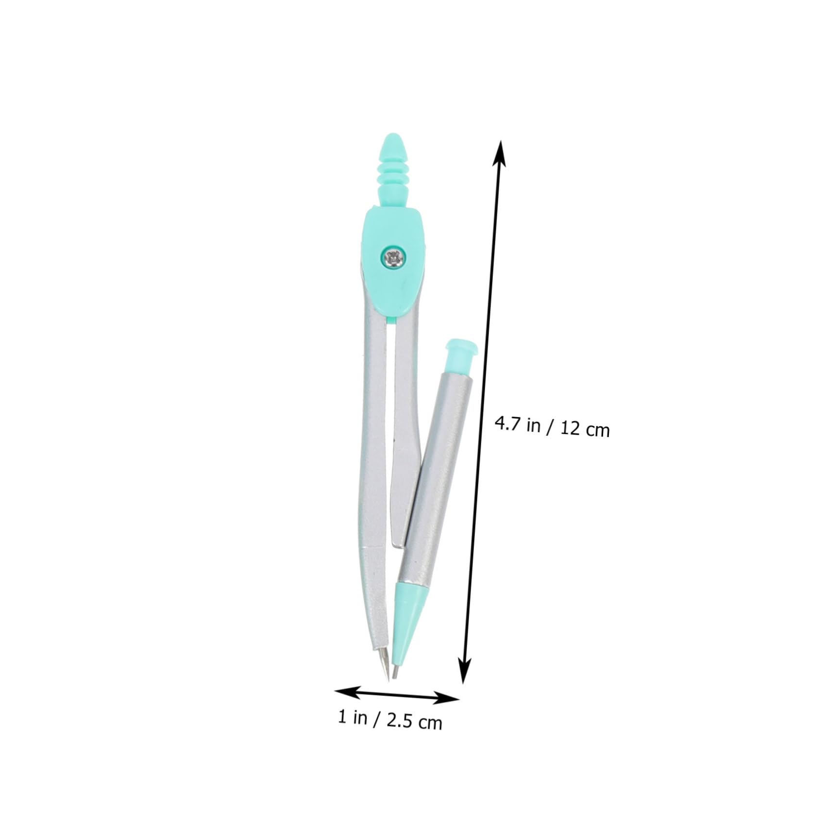 5sets Strumenti Per Disegno Geometrico Compasso e Righello Professionale Per Matematica Kit Pratico Per Scuola Media e Attività Scolastiche Scatola Finestra
