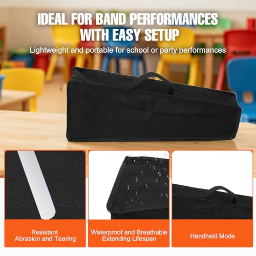 Image of 15-Note Glockenspiel Xylophone - Aluminum Glockenspiel with 2 Mallets, Percussion Instrument with Carrying Bag