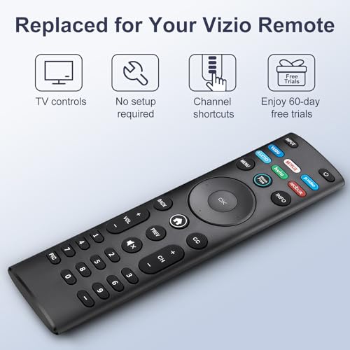 Image of Universal for VIZIO Smart TV Remote Replacement XRT140【2 Pack】
