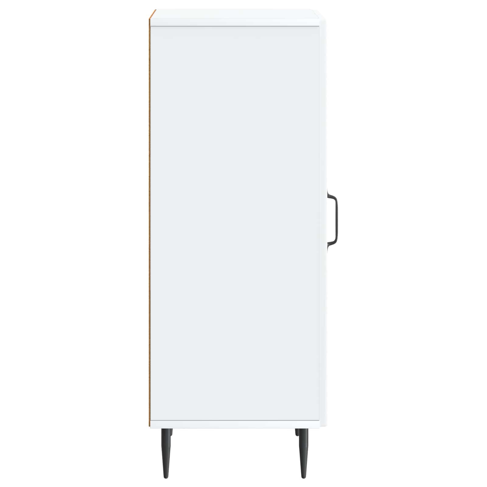 Credenza bianca, 33 x 34,5 x 89,5 cm, in legno
