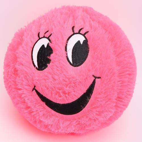power gift Plüschball Rosa (CF-06) - Stoffball. Durchmesser Ø 23cm. Fluffy Ball. Tolles Kinderball für Drinnen. Flauschiges Spielzeug. Laberl. Kuscheliges Geschenk.