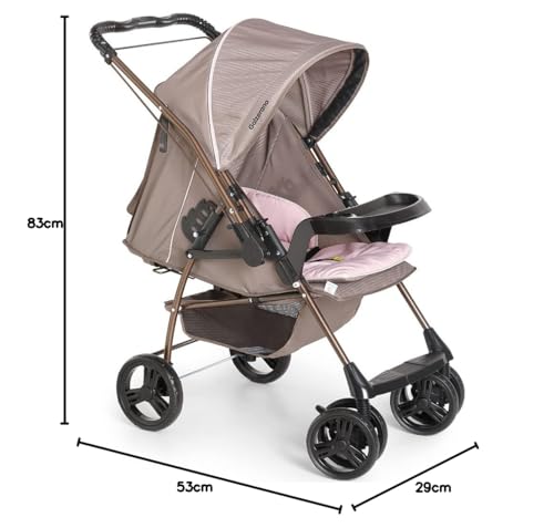 Galzerano Carrinho Milano Rev. Ii Cappuccino... glide