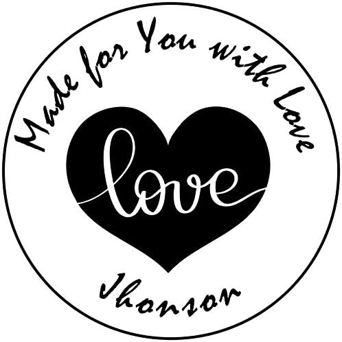 Miniatura 2 de Sello de tinta personalizado, sello de goma redondo, sello de goma personalizado, sello de tinta, sello personalizado, ideal para 400 sellos