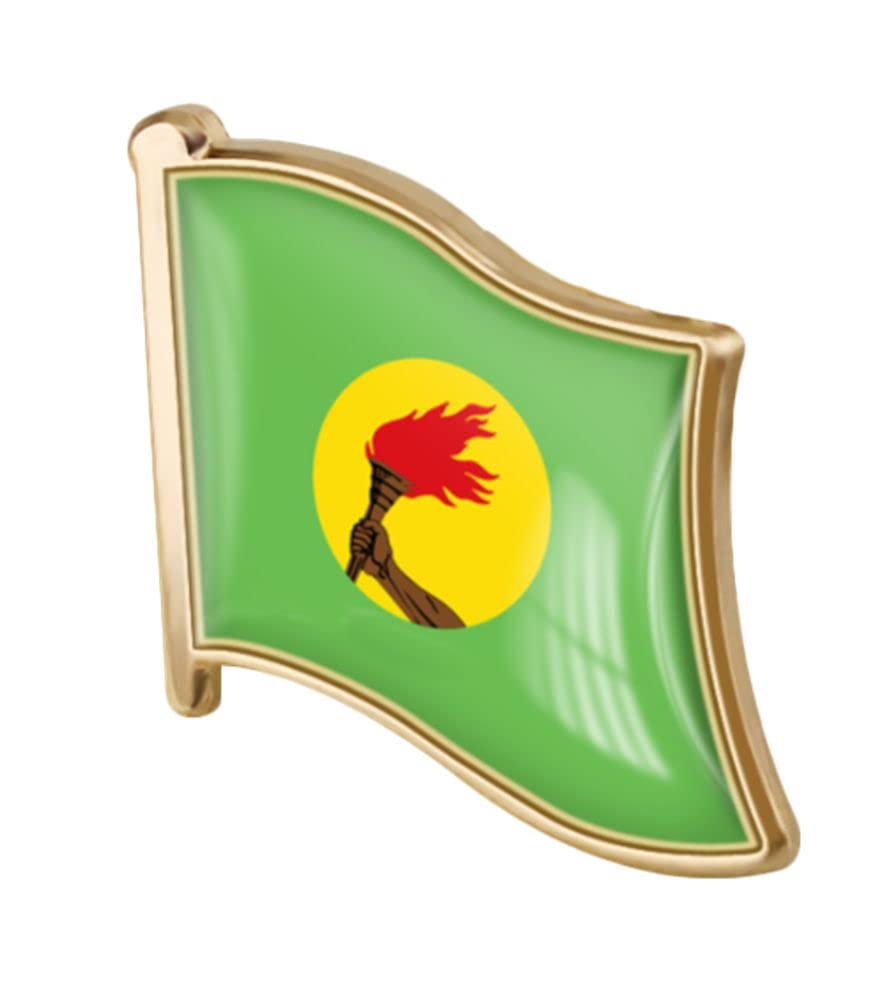 vmcoatdu Country Flag Pin Badge International Travel Brooch Metal Alloy Souvenir Pin for Hat Clothes Backpack