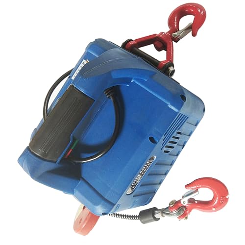 Cabrestante eléctrico portátil 450kg 7.4m 110V miniatura 7