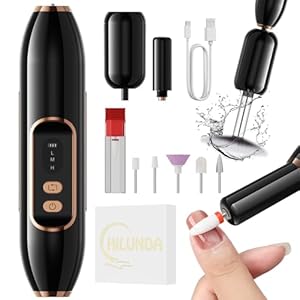 Ponceuse Ongles Électrique Professionnelle 2-en-1 Hilunda