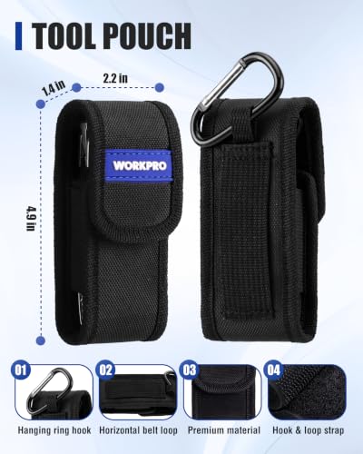 Image of WORKPRO 2-Piece Mini Pliers Set, 4-Inch Water Pump Pliers & Pliers Wrench | Alloy Steel, Anti-Rust Coating, Quick Adjustment, Mini Groove Joint Plier & Smooth Jaw Plier, Pocket Size, Everyday Carry