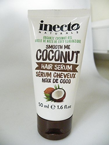 2 x INECTO SMOOTHING HAIR SERUM CONTROLS FRIZZ & ADDS SHINE PARABEN FREE