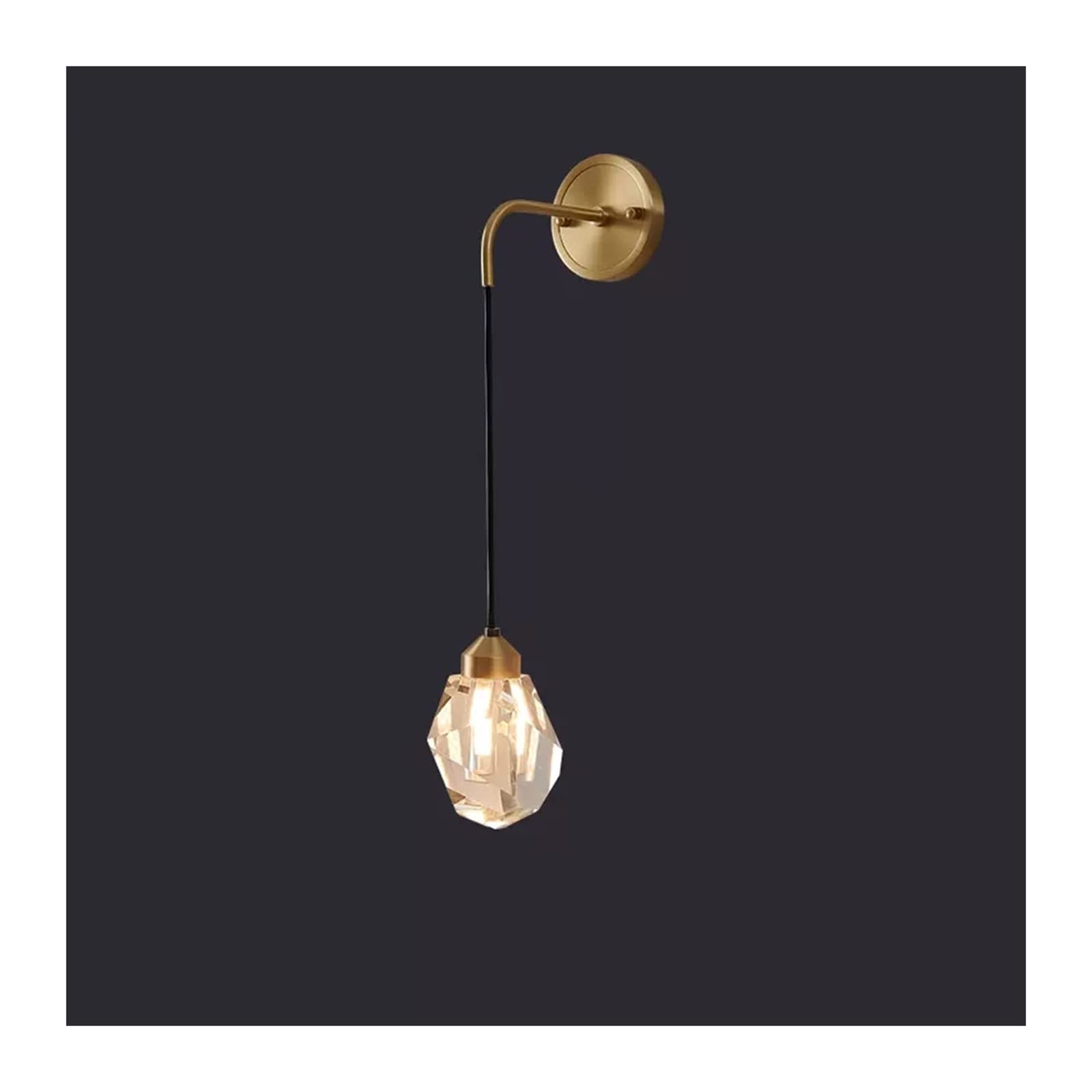 HXYSXHJUO Indoor Wall Lamp All Copper Stair Lighting, Adjustable Decorative At The Bedside Of Living Room Corridor Bedroom Sconce