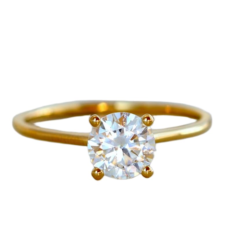 Bague moissanite en argent 925 d'exception éclat diamant éternel LK_DHR_0705