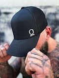 The Drive Clothing "LET EM Hate Hat for Men & Women | Funny Offensive Fitted Baseball Cap | Cotton Blend Stretch Fit Cap | Bold Statement Urban Casual Headwear | Black