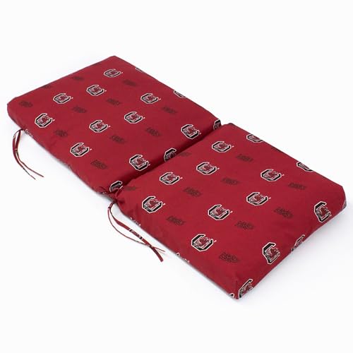 Image of College Covers Everything Comfy South Carolina Gamecocks 2pc Chair Cushion