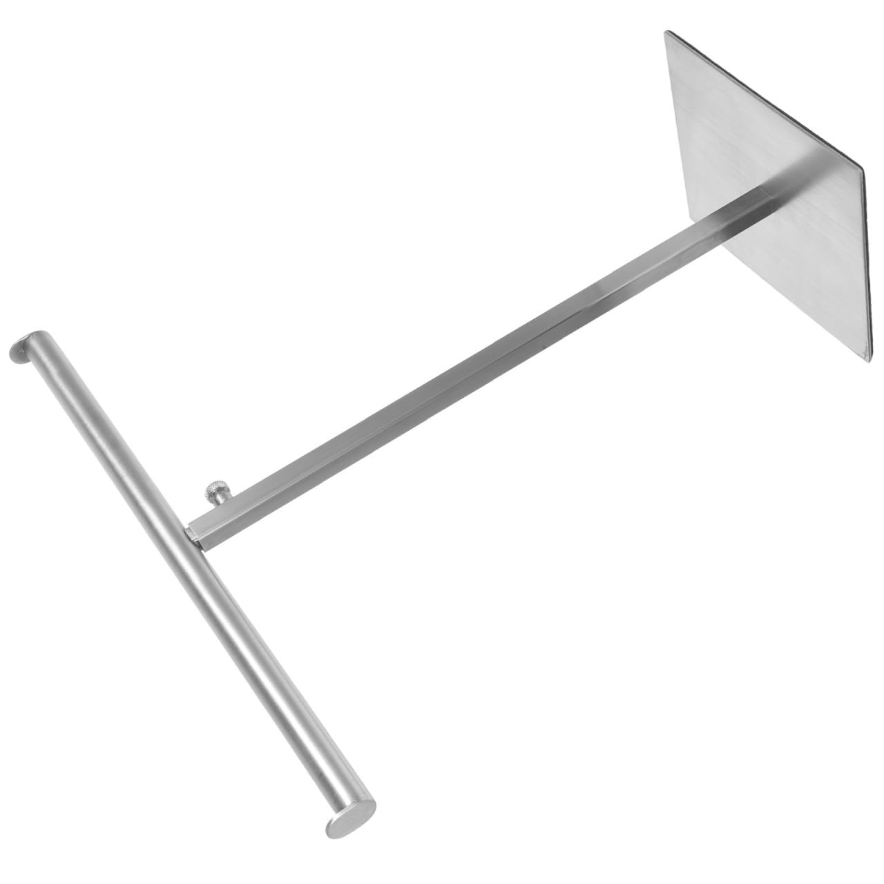 Soporte para Colgar Bolsas de Acero Inoxidable Plata Diseño Ajustable y Altura Regulable Adecuado para Organizar Bolsos de Mano en Armarios y Hogar