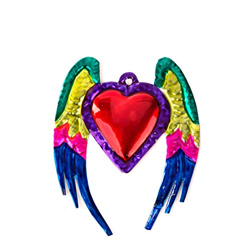 FANMEX - Fantastik - Coeur ex-voto Traditionnel - Coeur de Laiton Mexicain (Deux Ailes) Cover