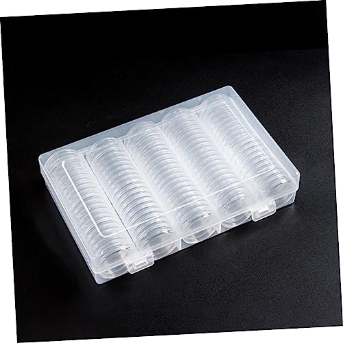 Caja organizadora transparente para monedas, set 101 piezas miniatura 2
