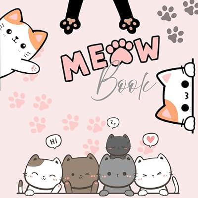 Meow Book: Playful Cats & Cozy Coloring: 50+ pages of sweet, silly, and snuggly felines to brighten your day.