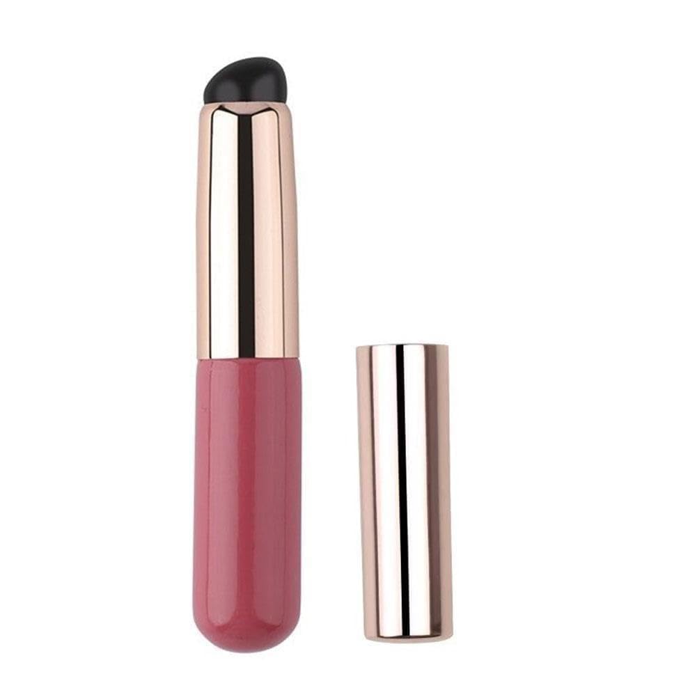 Pennello per Trucco in Silicone - Applicatore per Labbra Con Coperchio, Strumento di Bellezza Coreano