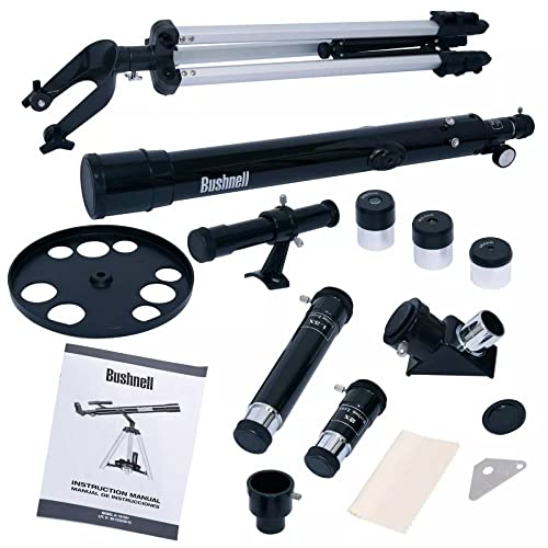 image for Bushnell Refractor 600x50mm Telescope, Deep Space Viewing Telescope 18