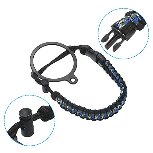 PATIKIL Water Bottle Holder, Paracord Handle Carrying Lanyard Strap Carrier with Ring for 12oz to 64oz Wide Mouth Bottles - Image 4
