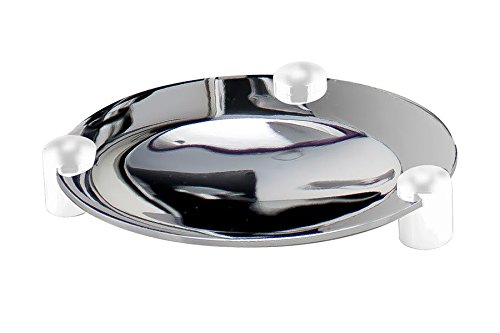 Manillons Torrent 6810 Soap Dish 12.5x10x2.5 cm White Chrome
