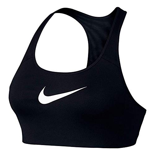 Nike Women's Victory Shape DRI-FIT High Support Sports Bra AJ5219 (Black White, Medium)