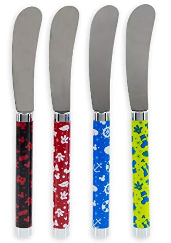 WDW Parks - Mickey Mouse and Friends Cheese Spreader Set