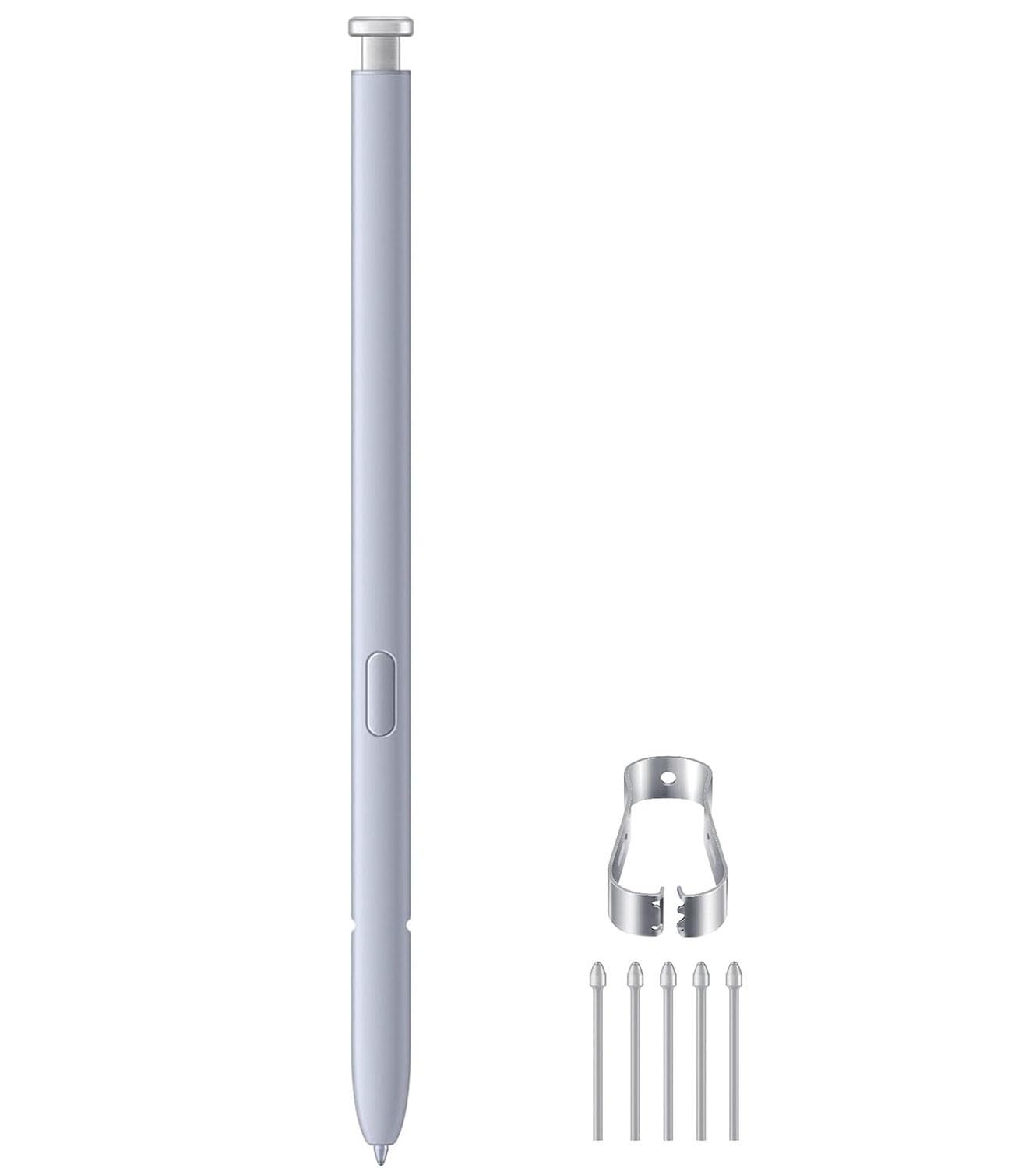 Galaxy S25 Ultra S Pen Replacement Compatible with Samsung Galaxy S25 Ultra All Versions,S25 Ultra Stylus Pen Slim 0.7mm Pen Tip, 4,096 Pressure Levels with 5pcs Tips (Silverblue)-picture-14