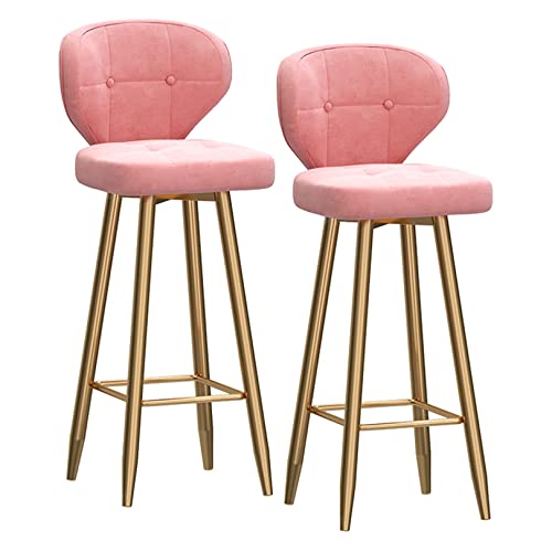 Taburetes Altos de Cocina Negro Respaldo Marca LIKUHLI