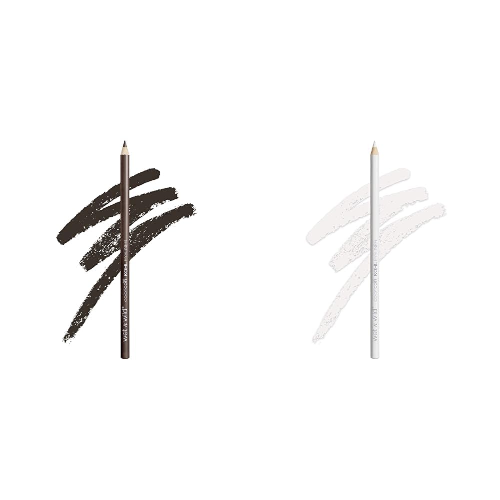 wet n wild Color Icon Kohl Eyeliner Pencil 2-Pack - Pretty in Mink Youre Always White