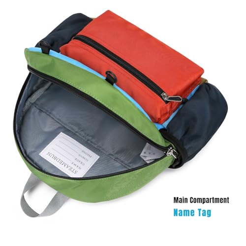 Image of STEAMEDBUN Toddler Backpack for Boys 2-4: Kids Backpack Boys Girls - Preschool Kindergarten Daycare Backpacks - 12 inch