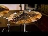 Meinl Cymbals Classics Custom Dual Crash Cymbal 16 inch (Video) for Drumkit (40,64cm) B12 Bronze, Dark Finish and Brilliant Finish - Made in Germany (CC16DUC) #1