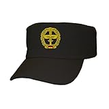 Heeresfliegertruppe Heeresflieger Bundeswehr Barettabzeichen Wappen Abzeichen Bund Army Mütze Kopfbedeckung Heer Flieger - Cap Kappe Baseballcap Kopfbedeckung (schwarz 5,5cm x 5,5cm) #15758