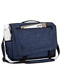 VX VONXURY Messenger Bag for Men, Lightweight Water Resistant 15.6 Laptop Shoulder Bag for Business Work Travel Blue