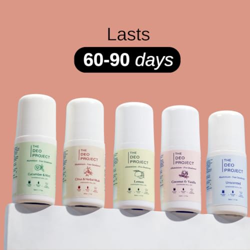 Image of Coconut & Vanilla Natural Roll On | Alcohol & Aluminium-Free | Prevents Odour, Reduces Pigmentation, Long Lasting | Suitable for Sensitive Skin | Vegan | Unisex - 50ML