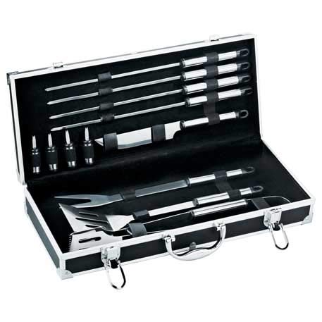 OAN Stainless Steel BBQ Grill Tool Set (13 Piece) (Silver) (B07XHW4RHY) Amazon Price History, Amazon Price Tracker