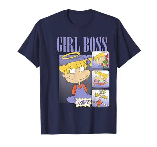 Rugrats Girl Boss Angelica Retro Collage T-Shirt