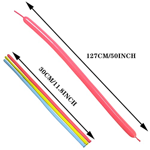 Lxzfcrg LXZFCRG-004 260 Balloons, Premium Long Balloons Latex Twisting Balloons thumb #2