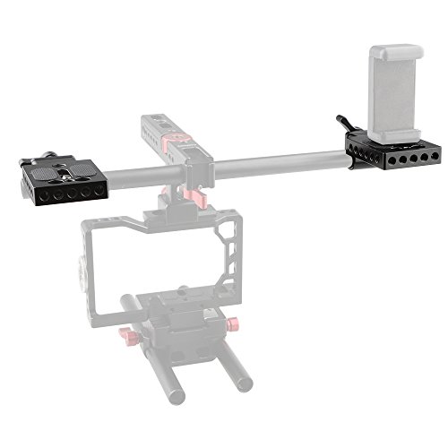 Image of CAMVATE Mini Mounting Plate Rod Clamp for 15mm Rod Support DSLR Rig - 1749