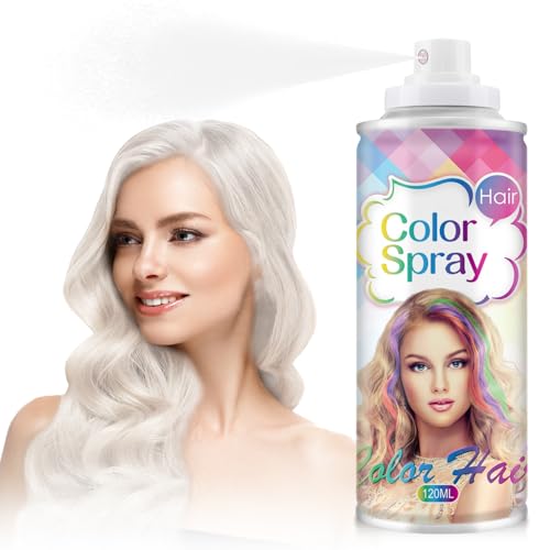 Spray temporal para cabello azul de un solo uso miniatura 1