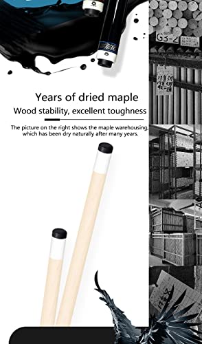 Taco de billar maple 57'' peso 19-19.5 oz miniatura 6